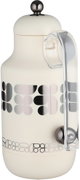 Al Saif Gallery Kkozami Thermos, 1 Liter, Glass Interior, Transparent Handle, Push-Button Lid - Cream Black product image 3