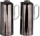 Al Saif Gallery Najdiyah Thermos Set, 1/1 Liter, 2 Pieces, Glass Inner Container, Transparent Handle, Push Button - Glossy Black product image 2