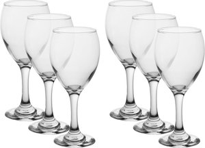 Al Saif Gallery Glass Juice Cups Set, 6 Pieces, 13.5 Ounce - Clear product image