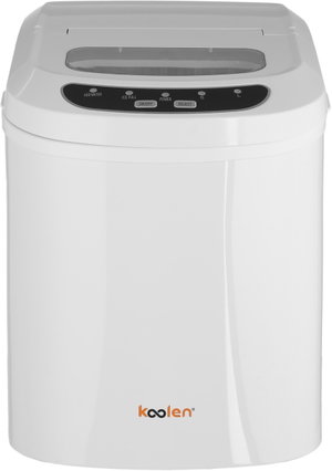Colin Ice Maker, 95W, 2.2L, Daily Production 12kg, Ice Basket Capacity 0.7kg, Ice Making Cycle 7-9 Minutes, Large and Small Ice Cubes, 808.100.001 - White product image