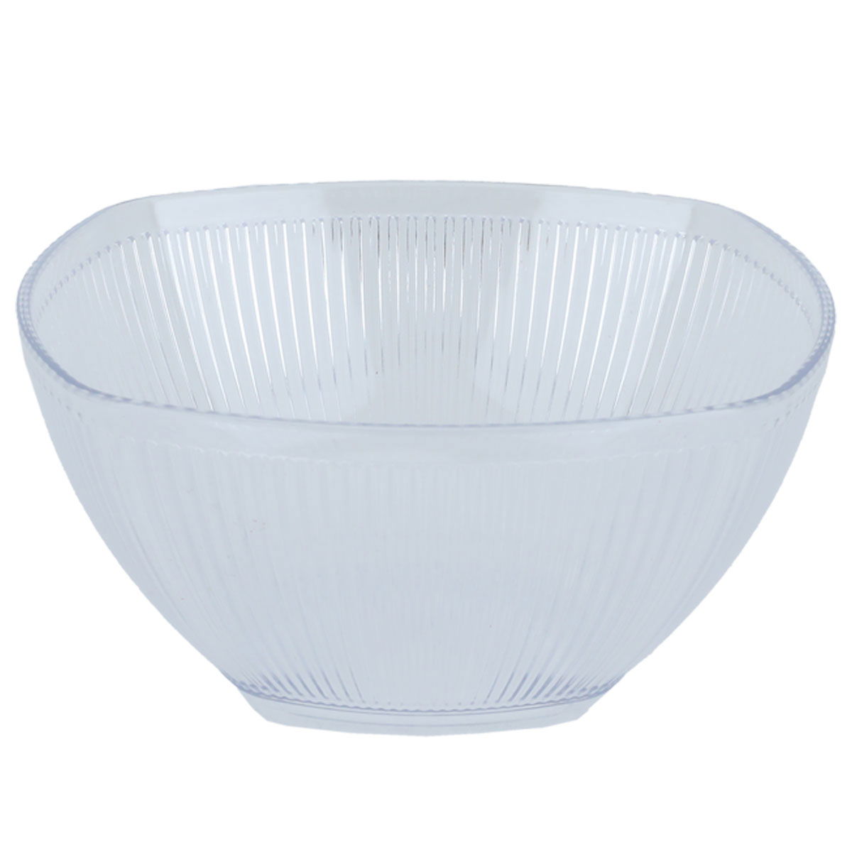 صحن تقديم بلاستيك السيف غاليري، 12.5x12.5x6 سم، 400 مل - شفاف product image 1