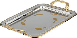 طقم طوفريات أوتار ستانلس ستيل السيف بلص، 3 قطع، يد ذهبي - فضي ذهبي product image 2