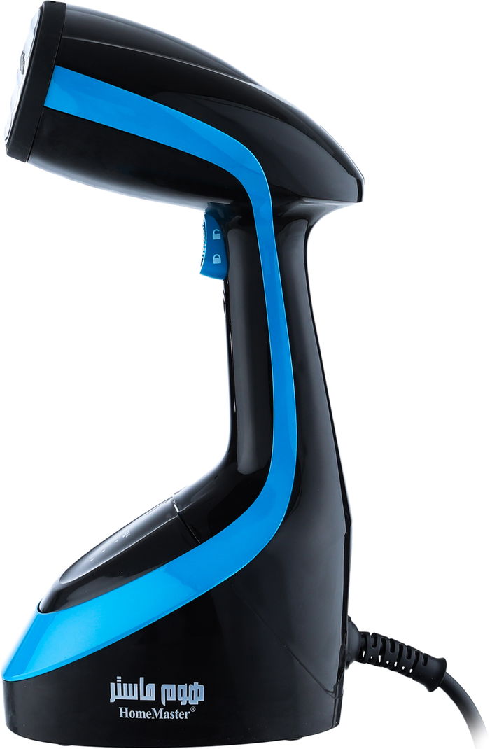 مكواة بخار محمولة هوم ماستر، 1600 واط، 300 مل،HM-730 - اسود ازرق product image 4