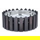 وعاء تقديم استيل السيف غاليري، 26.5×26.5×11 سم - فضي بني product image 2