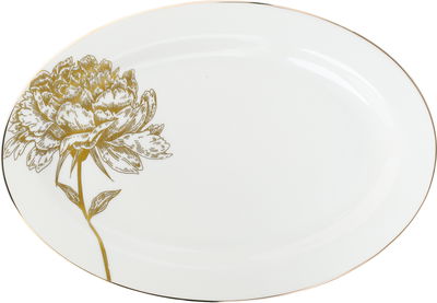 طقم سفرة بورسلان زجاج السيف غاليري، 61 قطعة، منقوش - ابيض شفاف product image 13