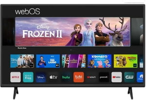 تلفزيون سمارت بدون اطار سرين، 65 بوصة، 4K UHD، شاشة LED، نظام ويب اوس، ريموت ماجيك، حامل جداري، ريسيفر داخلي، SRET-65S4KW1 - اسود product image