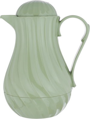 Rotpont thermos, 1 liter, glass inner container, plastic outer shell - light green product image 2
