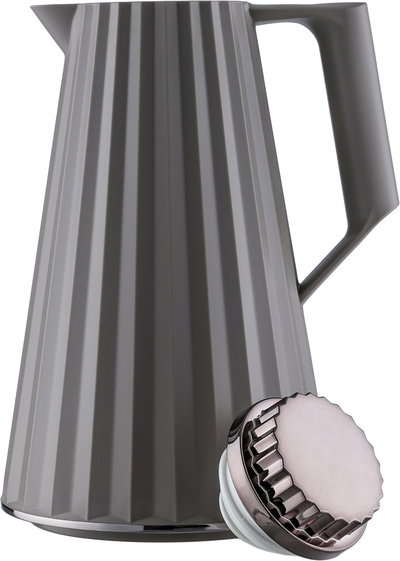 Elegance Figo Thermos, 1 Liter, Glass Inner Container, Nickel Lid - Cappuccino product image 5