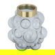 Al Saif Gallery glass vase, round - grey product image 2