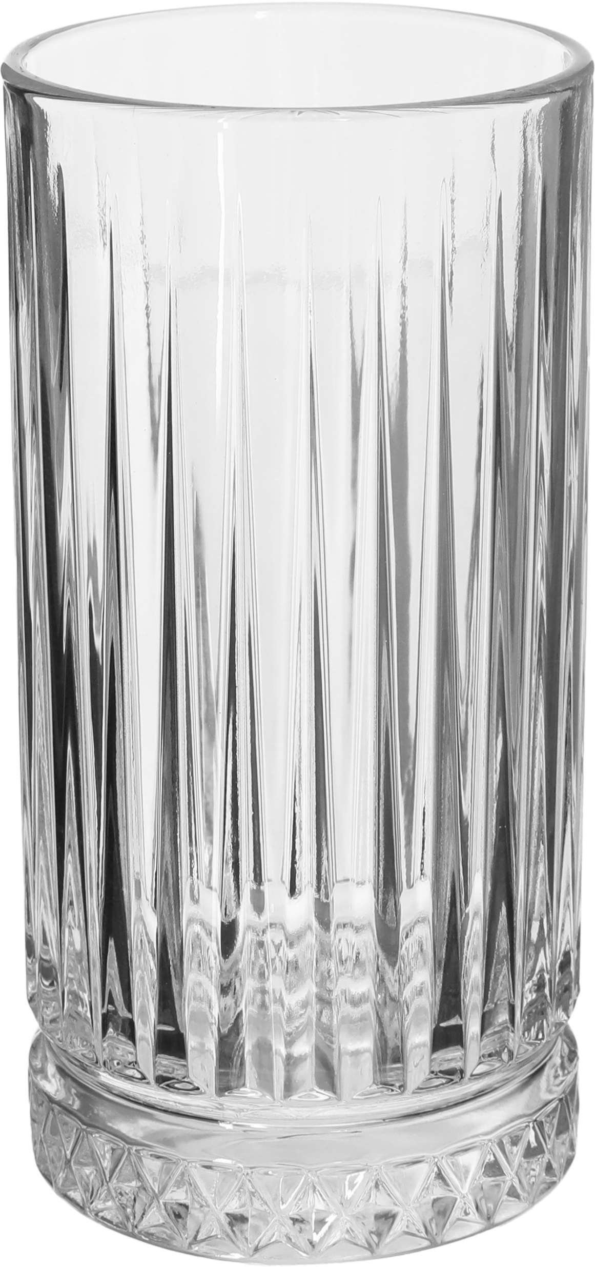 Pasabahce glass water cups, 4 pieces, 365 ml - clear product image 2
