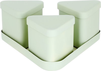 طقم علب مع طوفرية حديد السيف غاليري، 11×23×26 سم، 4 قطع - بيج product image 2