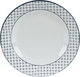طقم تقديم سفرة بورسلان السيف غاليري، 16 قطعة، نقوش هندسية - أبيض أزرق product image 4