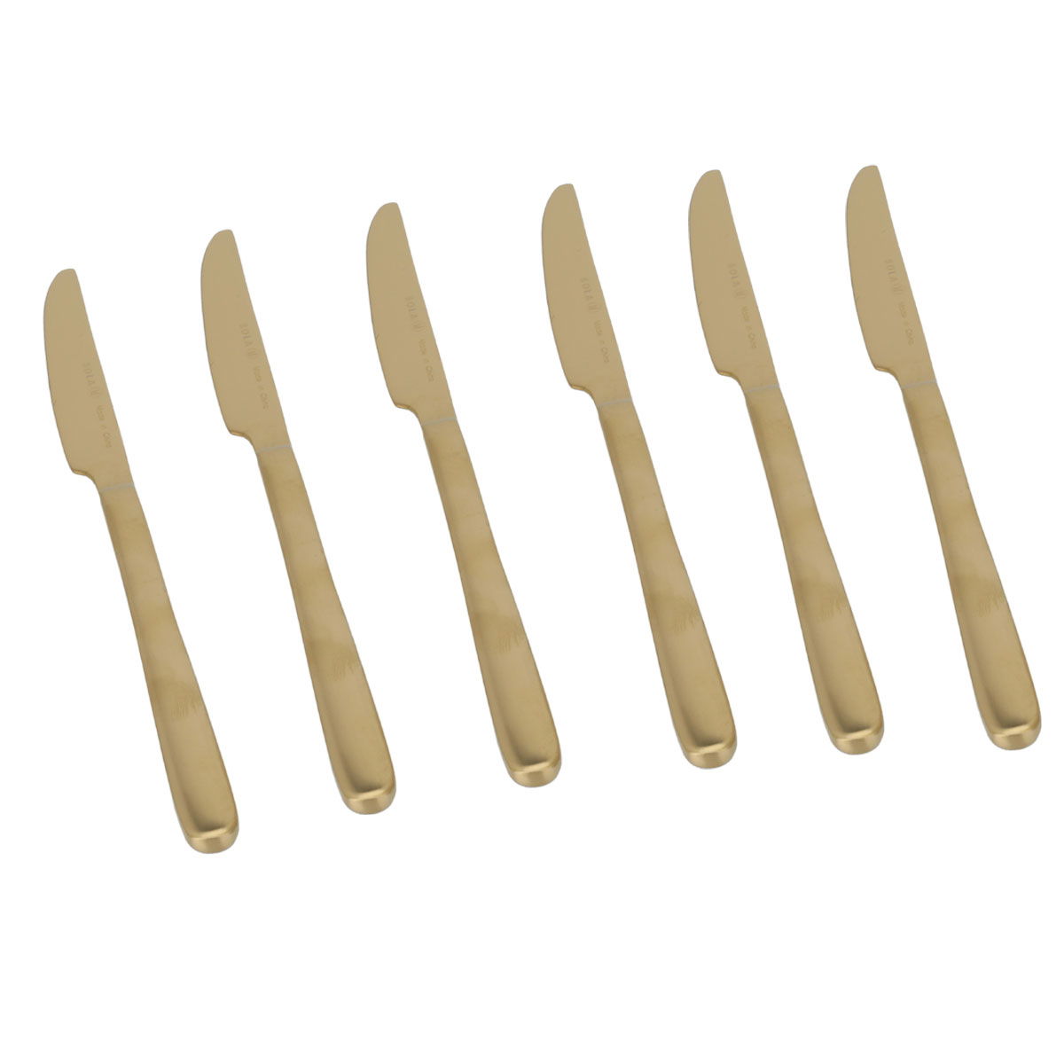 Ibiza Steel Al Saif Gallery Spoon Set, Plain, 30 Pieces - Gold product image 4