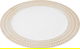 Al Saif Gallery porcelain dessert serving dish, round, flat - white product image 1