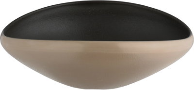 Al Saif Gallery Melamine Serving Dish, 15x12x5 cm, Deep Round - Beige Gray product image 2