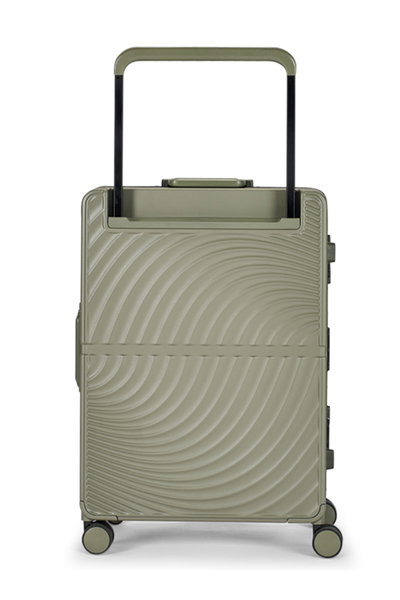 طقم شنط سفر بولي كربونات ليمرا، 2 مقاس، 4 عجلات، LMA-1915 - اخضر product image 5