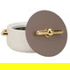 حافظة طعام دائرية بغطاء استيل السيف غاليري، 150 مللي - بيج product image 4