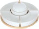 Al Saif Gallery Porcelain Serving Set, 6 Pieces - White product image 1