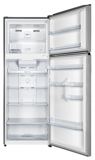 ثلاجة فريزر علوي هايسنس، 11.4 قدم، 324 لتر، انفرتر، RT41W2NKI - فضي product image 2