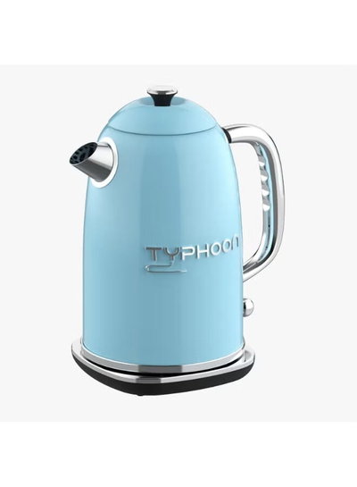 غلاية كهربائية تايفون، 2200 واط، 1.8 لتر، يد فضي، TY-01-002 BL - ازرق product image 4