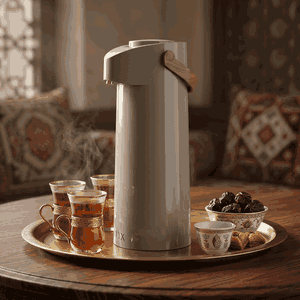 ترمس السيف غاليري، 1.9 لتر ، حافظة داخلية زجاج- رمادي product image 2