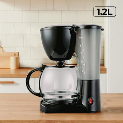 ماكينة قهوة بالتنقيط ويننج ستار، 1.2 لتر، 800 واط، ST-9738 - اسود product image 4