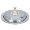 صينية تقديم الغوزي استيل السيف غاليري، 45 سم - فضي product image 2