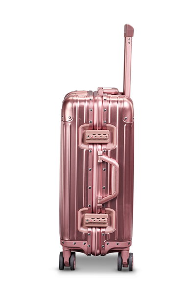 Limra RM-604 Aluminum Suitcase, 20 inches, 4 Wheels - Rose Gold product image 4