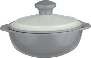 CC bin shihon Melamine Dinnerware Set, 40 Pieces - Beige Gray product image 2