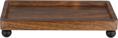 طقم مبخرة خشب اكريلك السيف غاليري، 3 قطع، 23x14x4 سم - خشبي شفاف product image 3