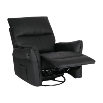 كرسي استرخاء قماش، 105×75×93 سم - اسود product image 3