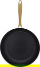 Rocky granite frying pan, 30cm, gold-black handle product image 3