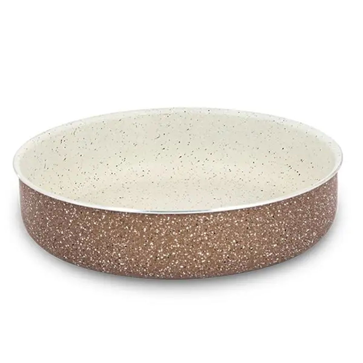 صينية فرن جرانيت روكي، دائري، 20 سم - بني product image