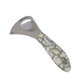 Al Saif Gallery steel peeler, with marble-coloured plastic handle - gray product image 3