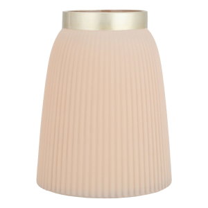 Al Saif Gallery glass vase, 20 x 10 x 16 cm - pink product image
