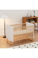 سرير اطفال خشب فان مومنت، 120×60 سم - خشبي ابيض product image 5