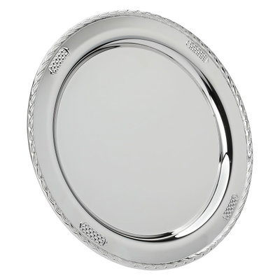 Tofaria SteelAl Saif Gallery, 34x34x2 cm, round, small - silver product image 1