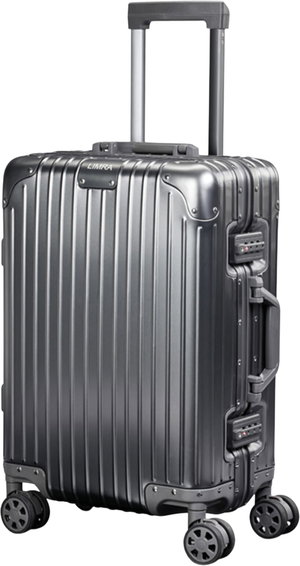 Limra RM-601 Aluminum Suitcase, 20 inches, 4 Wheels - Dark Grey product image
