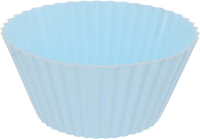 Al Saif Gallery Silicone Cupcake Molds, 4 Pieces, 8 x 8 x 3.8 cm - Blue product image 3