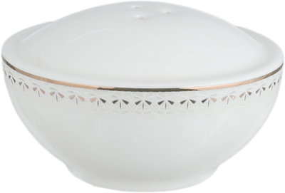 طقم تقديم سفرة بورسلان السيف غاليري، 65 قطعة - أبيض ذهبي product image 9