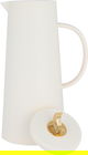 Al Saif Gallery Royal 8 thermos crescent lid, 1 liter, glass inner container, plastic outer shell - beige product image 4