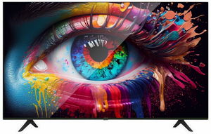 تلفزيون بدون اطار LED سمارت كيه ام سي، 75 بوصة، 4K UHD، ريسيفر مدمج، ويب أو أس، 2 ريموت، KWS75U02 - اسود product image