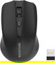 ماوس لاسلكي بلاستيك روميت، USB نان، مسافة عمل 10 متر - أسود product image 1