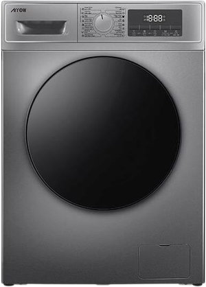 غسالة ملابس اتوماتيك ارو، تحميل امامي، 6 كجم، 16 برامج غسيل، شاشة ديجيتال، RO-07FWTS-01 - رمادي product image