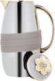 Al Saif Gallery Asmaa Steal Thermos Set, 0.7/1 Liter, 2 Pieces - Silver and Gold product image 5