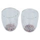 Al Saif Gallery glass cup set, 270 ml, 2 pieces - clear product image 2