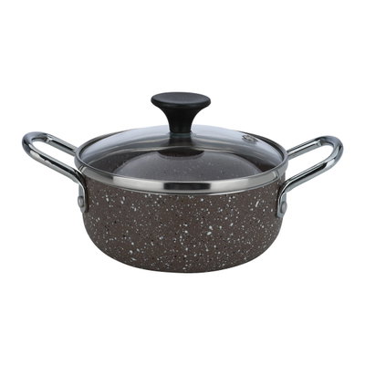 Al Saif Gallery Granite Cooking Pot, 12 cm - Black product image 2