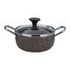 Al Saif Gallery Granite Cooking Pot, 12 cm - Black product image 2