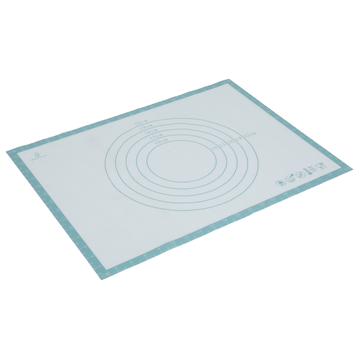 مفرش خبز سيلكون السيف غاليري، 28×38 سم، مربع - أزرق فاتح product image
