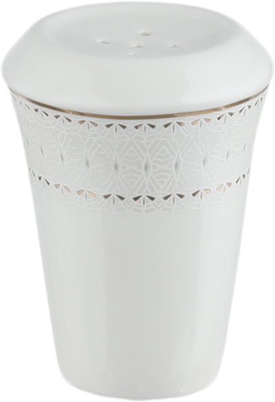 طقم تقديم سفرة بورسلان السيف غاليري، 166 قطعة، نقش فضي - أبيض product image 9